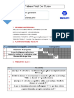 Trabajo Entregable 1 (C++)