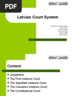 Latvian Court System: Ventspils University College Anita Kazina Linda Fominiha Linda Nececka Agnese Štāla Laura Liepiņa