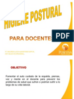 Higiene Postural Positiva