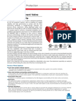 Bermad: FP/FS 400Y Torrent Valve Engineering Data