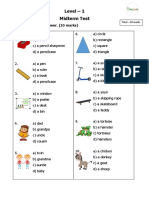 Bright Ideas Midterm Test (Own Creation)