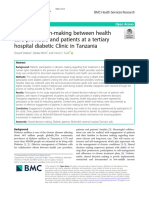 Shared Decision-Making Between Healthcare Providers