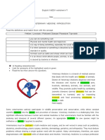 English II MEDV Worksheet 1