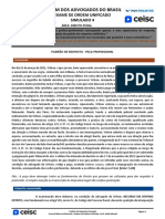 Ordem Dos Advogados Do Brasil: Exame de Ordem Unificado Simulado 4