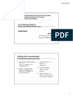 Aula de Eletrólise - Química X