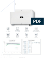 SUN2000-100KTL-M1 Smart String Inverter: Circuit Diagram Efficiency Curve