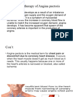 III) Pharmacotherapy of Angina Pectoris