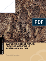 La Politica Desde Abajo - Fdo García Yapur