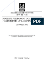 Pipeline Field Joint Coating