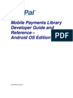 PayPal Mobile Payments Library Developer Guide and Reference 1-5 Android