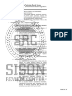 SISON REVIEW CENTER: Chemistry Technician Boards Review Chemical Waste Management: 01. Environmental Laws and Regulations in The Philippines