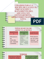 Cuidados para La Promoción de La Salud Prevención y Tratamiento Del Adulto Con Osteoartritis