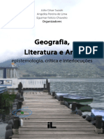 Geografia, Literatura e Arte - Epistemologia, Crítica e Interlocuções