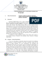 Department of Education: Region V - Bicol Schools Division Office of Albay Lanigay High School Polangui, Albay