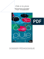 Dossier Pedagogique Ode A La Pluie