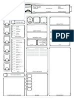 D&D Character Sheet Fillable