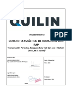 Procedimiento Concreto Asfáltico de Rodadura Rev-0 T-20