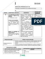 Sesion de Aprendizaje N°45 - Educacion Fisica