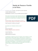 Atenção À Saúde Da Pessoa e Família em Situação de Risco