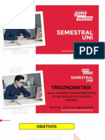 Semestral Uni - Semana 3 - Trigonometría