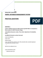 Name-Rimsha ROLL NO-21/1278 Paper-Database Management System Practical Questions