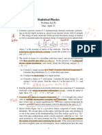 .Ee#Nueetqtipartitionfunution4H3Ee: Statistical Physics