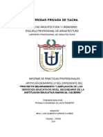 Informe de Practicas Pre Profesionales