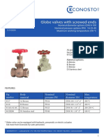 Globe Valves With Screwed Ends: Globe Valve MDV-GB