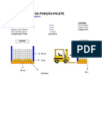 Dimensionamento de Porta-Páletes