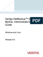 Veritas Netbackup™ For Mysql Administrator'S Guide: Windows and Linux