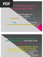 Expanded Program For Immunization (EPI)