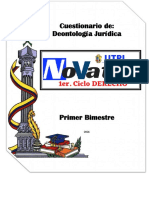 Deontologia Consolidado Novatos