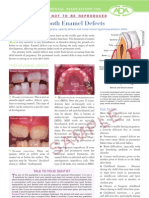 Tooth Enamel Defects