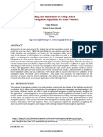 Modelling and Simulation of A Map Aided Inertial Navigation Algorithm For Land Vehicles