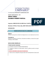 Mercado de Valores-Examen-Primer Parcial