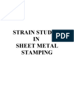 Strain Studies IN Sheet Metal Stamping