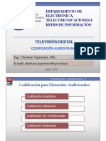 4 Televisión Digital - Codificación Audiovisual