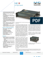 Wavebook/516E: Ethernet-Based Portable High-Speed Waveform Acquisition