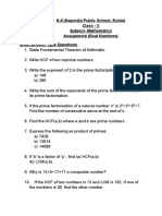 Assignment 3 (Real Numbers)