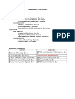 Comprehensive Exam Reviewer