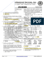 Manila Cavite Laguna Cebu Cagayan de Oro Davao: FAR Ocampo/Ocampo First Pre-Board Examination AUGUST 3, 2021