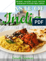 A Taste of India Indian Cooking Made Easy With