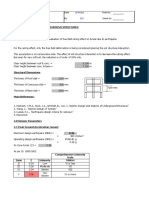 Racking Analysis of Underground Structures: Date: Note No. By: Sheet No