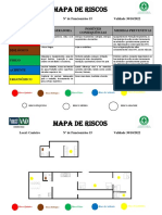 Mapa de Risco - Canteiro