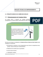 Projeto Básico COMPLEXO EÓLICO VENTOS DE SÃO VICENTE - Piaui