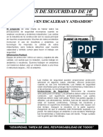 Charlas de Seguridad de Escaleras y Andamios de 10 Min