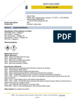 Safety Data Sheet Ma441 Filler