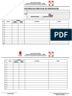 Formato de Asistencia de Practicas