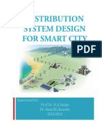 Distribution System Design For Smart City