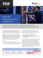 Red Hat Enterprise Linux Migrate To 8